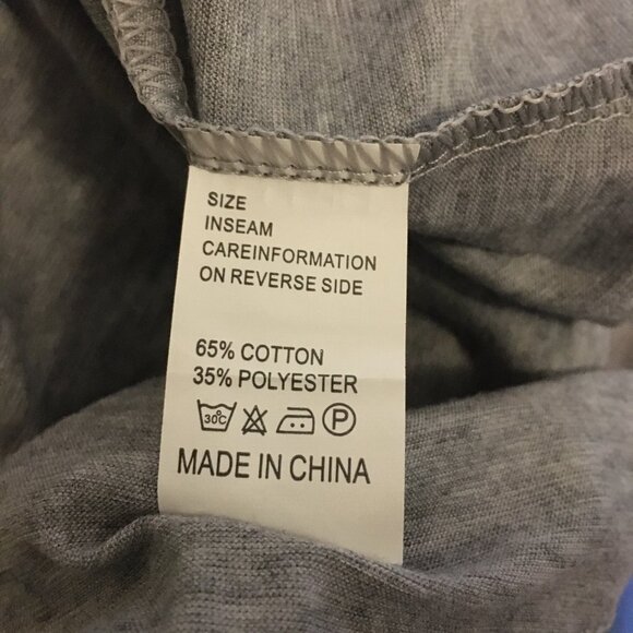 Heathered Grey Womens High Low Rose Gold Sequin Pocket Shirt 4X - Picture 10 of 15